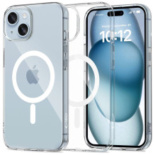 Tech-Protect FlexAir MagSafe iPhone 15 dėklas – skaidrus