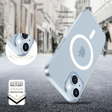 Tech-Protect FlexAir MagSafe iPhone 15 dėklas – skaidrus
