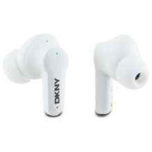 DKNY TWS BT 3D guminės matinės apdailos Bluetooth ausinės – juodos