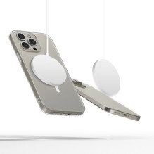 Tech-Protect FlexAir MagSafe dėklas, skirtas iPhone 15 Pro – skaidrus