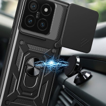 Tech-Protect CamShield Pro dėklas, skirtas Xiaomi 14T Pro – juodas