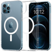 Tech-Protect FlexAir MagSafe dėklas, skirtas iPhone 12 / 12 Pro – skaidrus