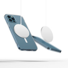Tech-Protect FlexAir MagSafe dėklas, skirtas iPhone 12 / 12 Pro – skaidrus