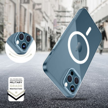 Tech-Protect FlexAir MagSafe dėklas, skirtas iPhone 12 / 12 Pro – skaidrus