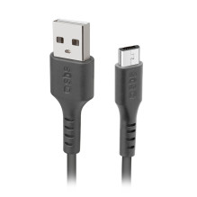 SBS LTHL200 USB-A - Mikro-USB kabelis 1m - juodas