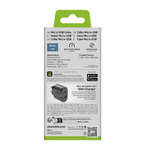 SBS LTHL200 USB-A - Mikro-USB kabelis 1m - juodas
