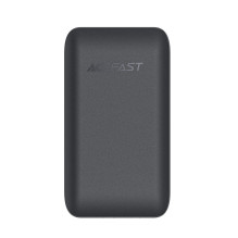 Acefast A100 65W GaN 2 USB-C+ USB-A įkroviklis itin plonas – juodas