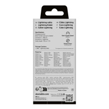 SBS TECABLEUSBIP589A USB-A – žaibo laidas – mėlynas