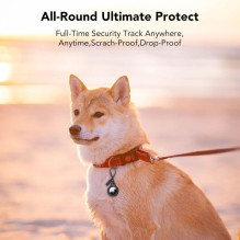 Tech-Protect Rough 2 pakuočių dėklas Apple AirTag - juodas