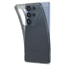 „Spigen“ skystųjų kristalų dėklas, skirtas Samsung Galaxy S25 Ultra – pusiau permatomas