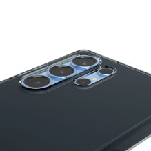 „Spigen“ skystųjų kristalų dėklas, skirtas Samsung Galaxy S25 Ultra – pusiau permatomas