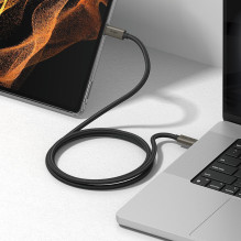 Ringke USB-C 3.2 Gen. PD240W Kabelis 100cm - Juodas