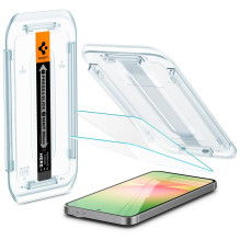 Spigen Glas.tR EZ Fit grūdintas stiklas, skirtas Samsung Galaxy S24 FE (2 vnt.)