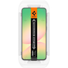 Spigen Glas.tR EZ Fit grūdintas stiklas, skirtas Samsung Galaxy S24 FE (2 vnt.)
