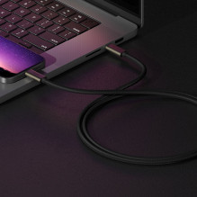Ringke USB-C 3.2 Gen. PD240W Kabelis 200cm - Juodas