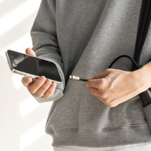 Ringke USB-C 3.2 Gen. PD240W Kabelis 200cm - Juodas