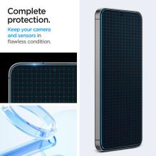 Spigen Glas.tR EZ Fit grūdintas stiklas, skirtas Samsung Galaxy S24 FE (2 vnt.)