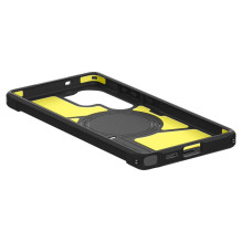 Spigen Tough Armor MagSafe dėklas, skirtas Samsung Galaxy S25 Ultra - juodas