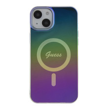 Guess IML Iridescent MagSafe case for iPhone 15 Plus / 14 Plus 6.7" - multicolor