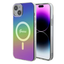 Guess IML Iridescent MagSafe dėklas, skirtas iPhone 15 / 14 / 13 6,1' - daugiaspalvis