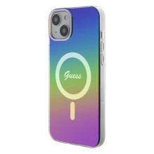Guess IML Iridescent MagSafe dėklas, skirtas iPhone 15 / 14 / 13 6,1' - daugiaspalvis