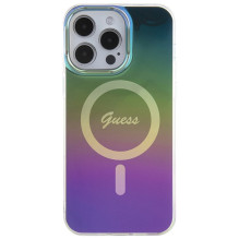 Guess IML Iridescent MagSafe dėklas, skirtas iPhone 15 Pro Max 6,7' - daugiaspalvis