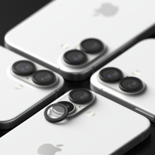Ringke Camera Frame Protector 2-pack, skirta iPhone 16 / 16 Plus - juoda