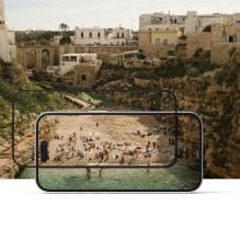Ringke Easy Slide Privacy Glass 2 pakuotės, skirtos iPhone 16 Pro