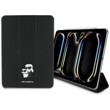 Karl Lagerfeld Saffiano Magnetic Karl Choupette iPad Pro 11' 2024 knygų viršelio dėklas – juodas Karl Lagerfeld Saffiano Magnetic Karl Choupette iPad Pro 11' 2024 knygų viršelio dėklas – juodas