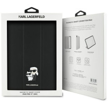 Karl Lagerfeld Saffiano Magnetic Karl Choupette iPad Pro 11' 2024 knygų viršelio dėklas – juodas Karl Lagerfeld Saffiano Magnetic Karl Choupette iPad Pro 11' 2024 knygų viršelio dėklas – juodas