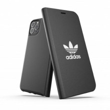 Adidas OR Booklet Case Basic, skirtas iPhone 11 Pro Max – juodai baltas