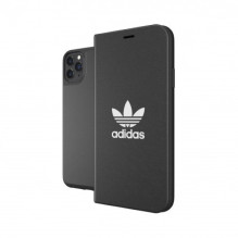 Adidas OR Booklet Case Basic, skirtas iPhone 11 Pro Max – juodai baltas