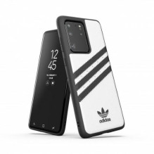 Adidas OR Moudled Case PU, skirtas Samsung Galaxy S20 Ultra – balta ir juoda