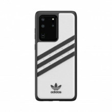 Adidas OR Moudled Case PU for Samsung Galaxy S20 Ultra - White and Black
