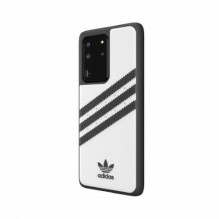 Adidas OR Moudled Case PU, skirtas Samsung Galaxy S20 Ultra – balta ir juoda