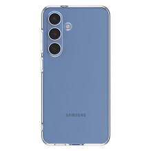 „Spigen“ skystųjų kristalų dėklas, skirtas Samsung Galaxy S25+ – skaidrus