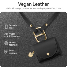 Spigen Cyrill Mini Bag for AirPods 4 - Black Spigen Cyrill Mini Bag for AirPods 4 - Black