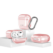 Tech-Protect FlexAir dėklas, skirtas AirPods 4 – rožinis