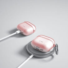 Tech-Protect FlexAir dėklas, skirtas AirPods 4 – rožinis