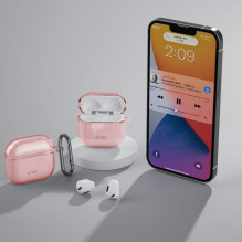Tech-Protect FlexAir dėklas, skirtas AirPods 4 – rožinis
