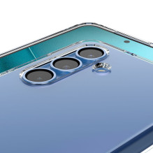 „Spigen“ skystųjų kristalų dėklas, skirtas Samsung Galaxy S25+ – skaidrus