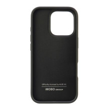 Audi Synthetic Leather iPhone 16 Pro 6.3" black / black hardcase AU-TPUPCIP16P-GT / D2-BK