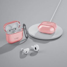 Tech-Protect FlexAir dėklas, skirtas AirPods 4 – rožinis