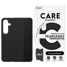 CARE by PanzerGlass Fashion QI Case Samsung Galaxy S24 - juodas