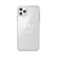 „Adidas“ OR PC Case didelis logotipas, skirtas „iPhone 11 Pro“ – skaidrus