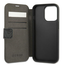 Guess GUBKP13X4GMGGR iPhone 13 Pro Max 6.7" gray / gray book 4G Big Metal Logo