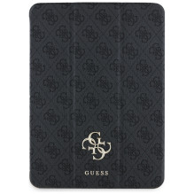 Guess GUFC11PM24PS4SGK iPad Pro 11" 2024 black / black Magnetic 4G Big Logo