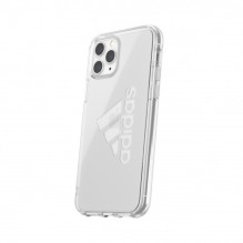 „Adidas SP PC Case“ didelis logotipas, skirtas „iPhone 11 Pro“ – skaidrus