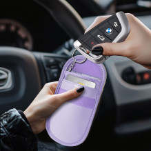 Tech-Protect KLR100 RFID Blocking Car Key Case - Purple Tech-Protect KLR100 RFID Blocking Car Key Case - Purple