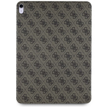 Guess GUFC13RM24PS4SGW iPad Air 13" 2024 brown Magnetic 4G Big Logo